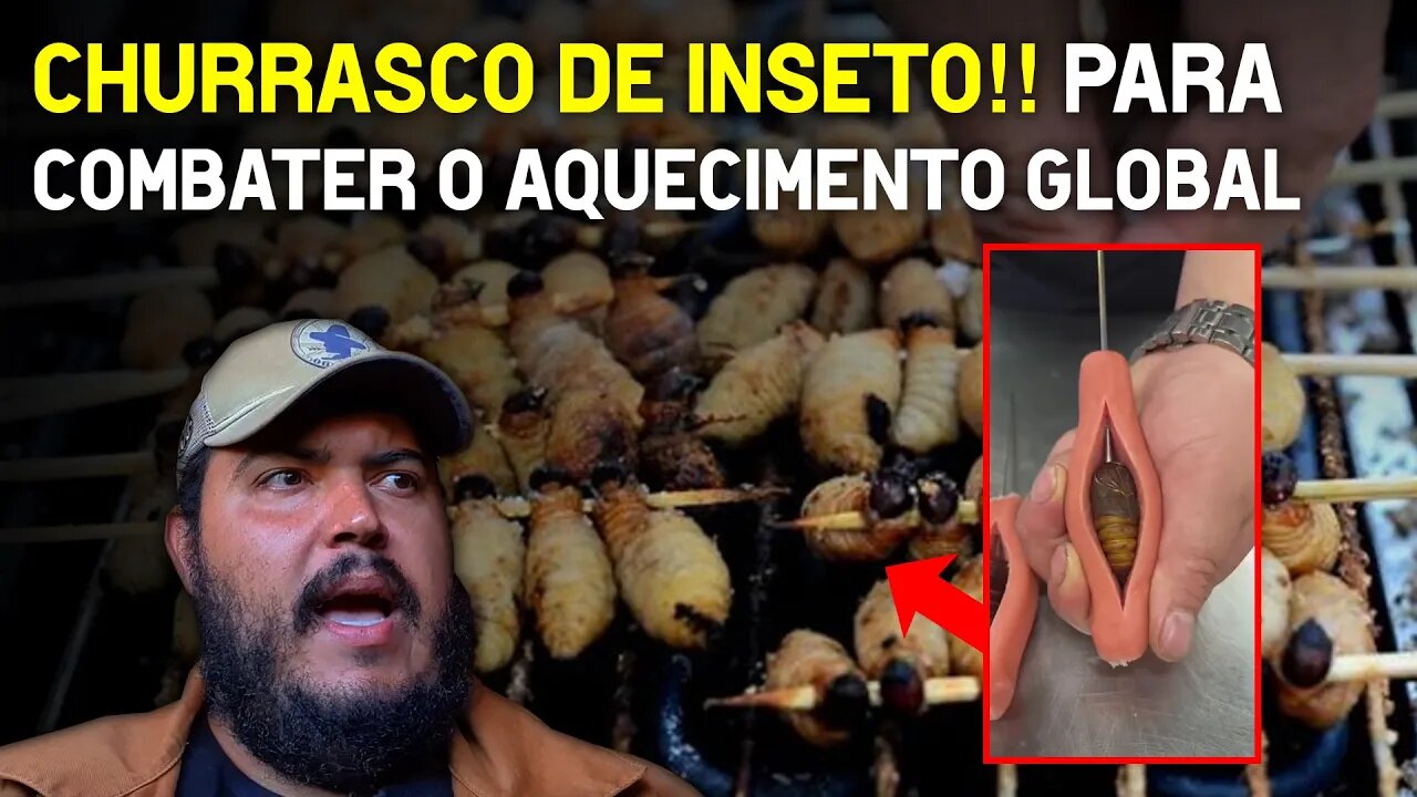 Churrasquinho apetitoso para salvar o mundo...