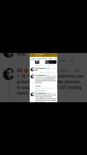 Binance CEO 'Disappointed' #cryptomash #ytshorts #cryptonews #viralvideo2022 #trendingvideo2022