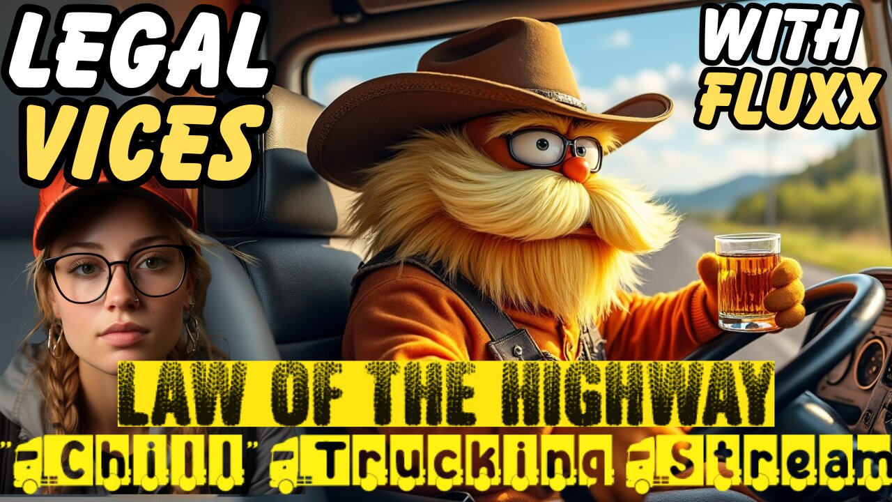 Chill Legal Vices "Law of the Highway" Trucking Stream with FLUXX!