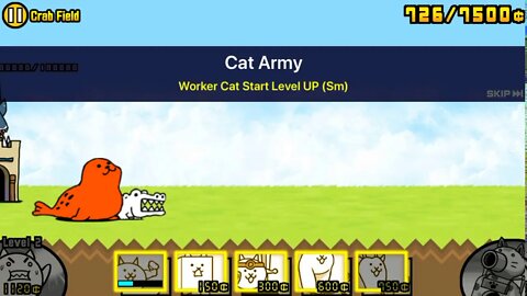 The Battle Cats - Sushi Island - Crab Field