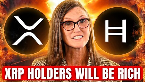 Cathie Wood Just Confirmed It | XRP & HBAR Holders Will Get RICH SOON!