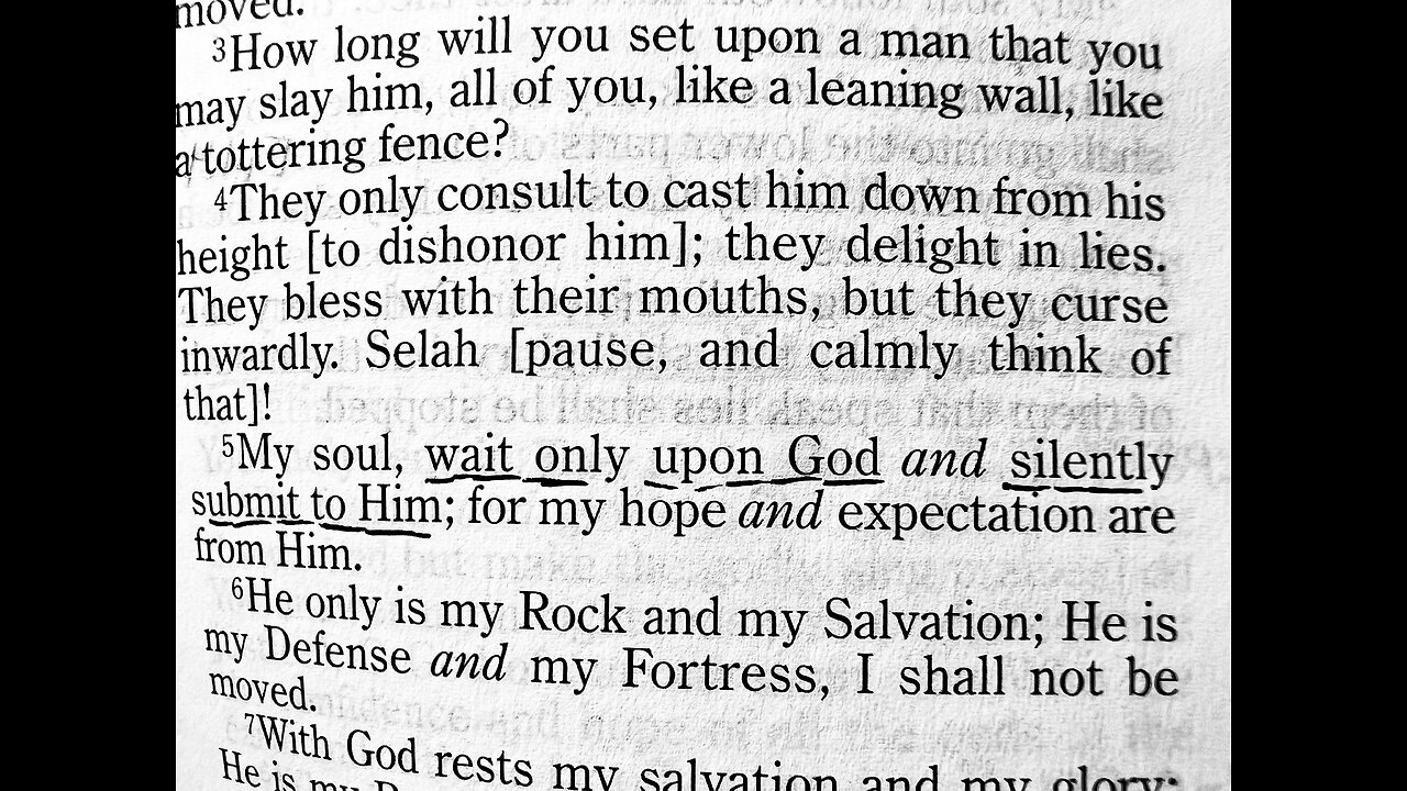 Waiting on the Lord & Meditation