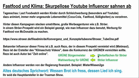 Rezo, Klima und Fastfood: Wie gekaufte Youtuber uns manipulieren