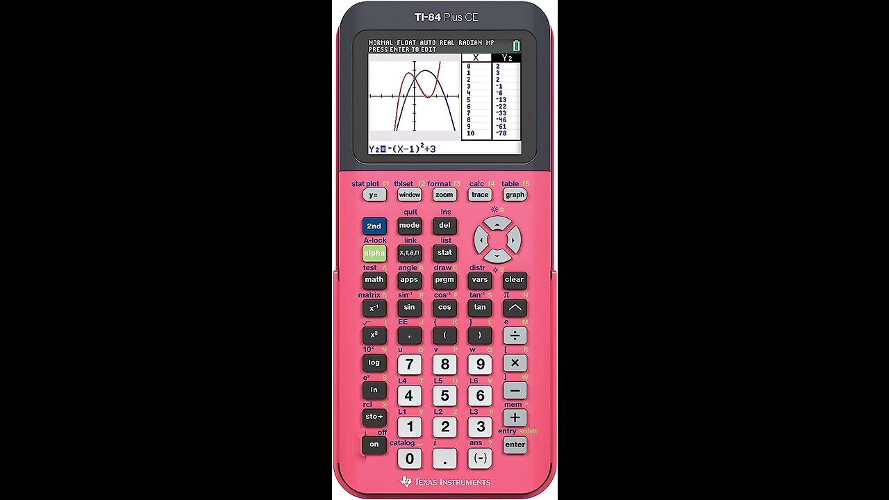 Texas Instruments TI-84 Plus CE Lightning Graphing Calculator