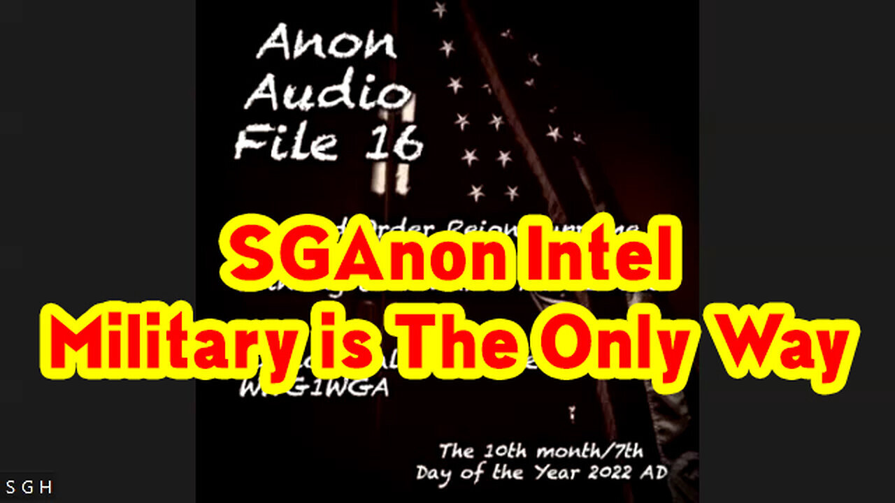 SGAnon HUGE 11.15.22 - American Patriot Hero