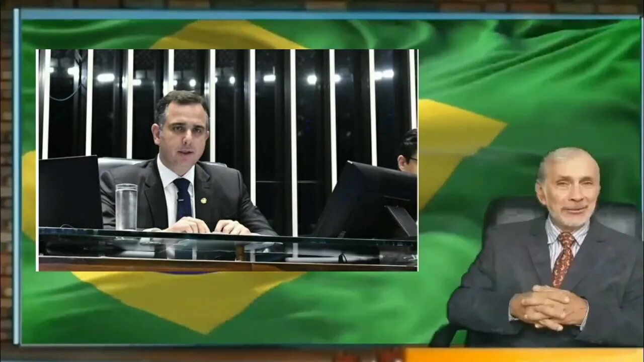 RODRIGO PACHECO SAI EM DEFESA DE MORAES E O CONIVENTE TOFFOLI.