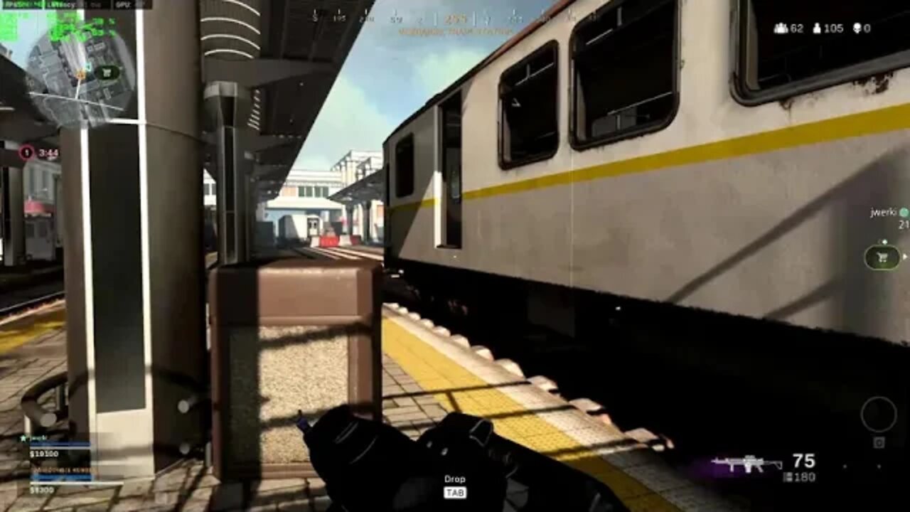 Playing Call of Duty Warzone, Rising Storm 2 Vietnam and other games on 1/22/2021