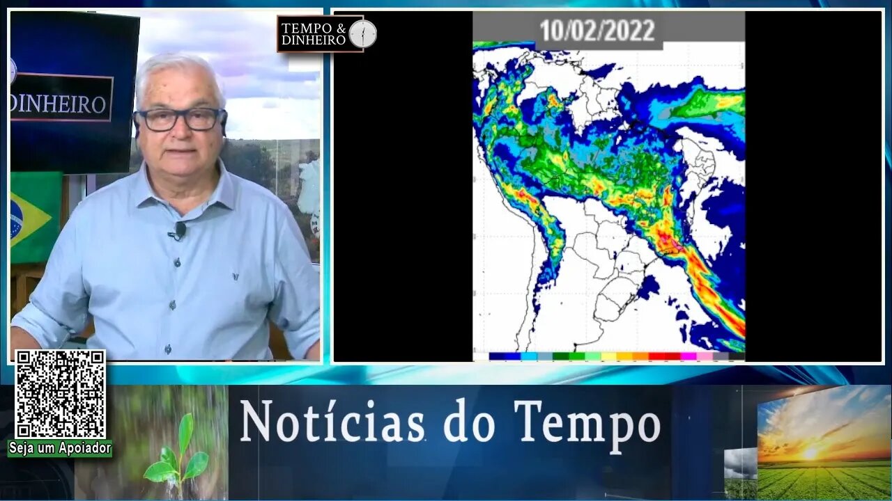 Previsão do tempo com alerta para RJ, ES, MG e BA. Áreas de instabilidade no Sul