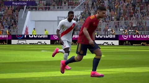 PES 2021: ESPAÑA vs PERÚ | Entretenimiento Digital 3.0