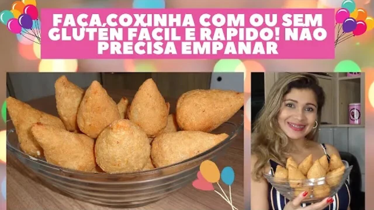 Como fazer massa de coxinha com ou sem #semleite #semtrigo Não precisa empanar fabymiguelrumo4kh