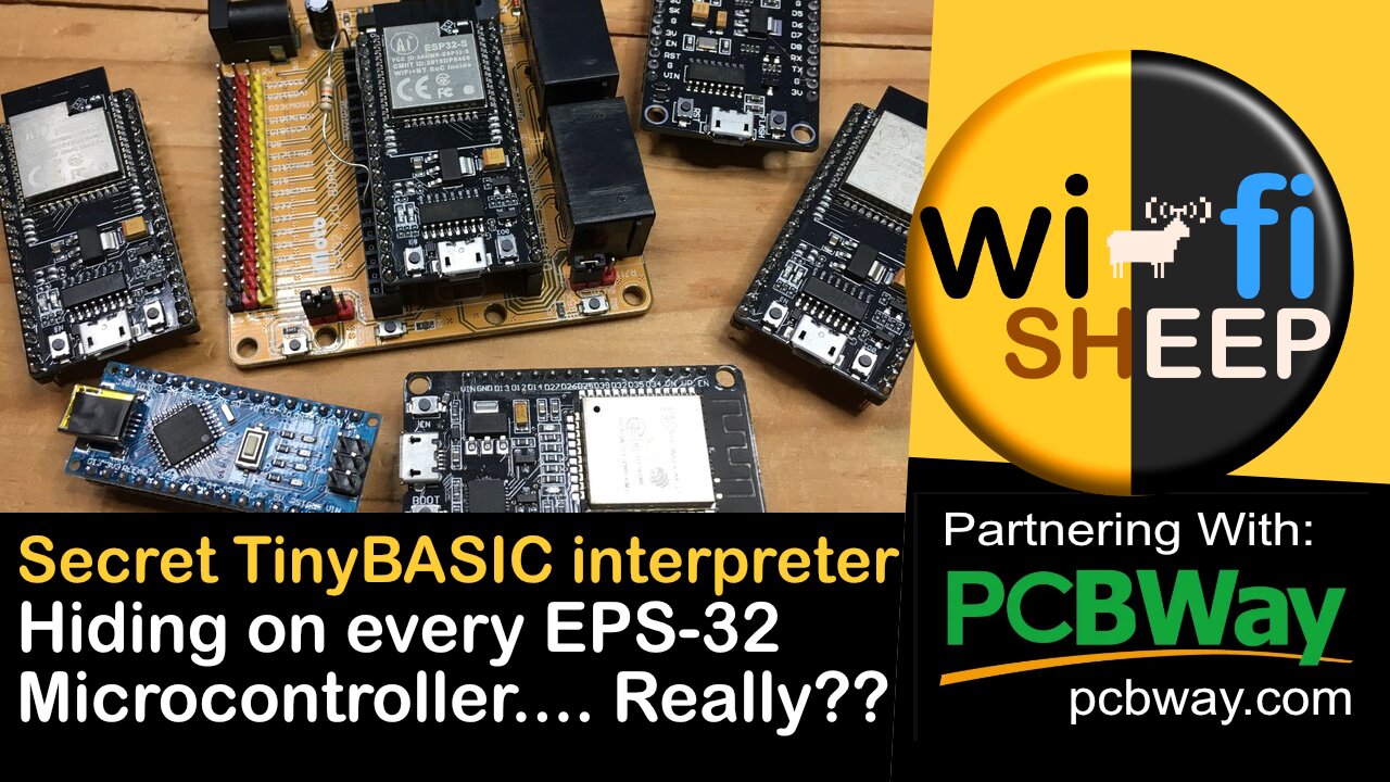 Secret Hidden #TinyBASIC on Every #ESP32 ? #Really???