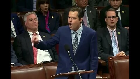 Kevin McCarthy has been removed as House Speaker. Matt Gaetz