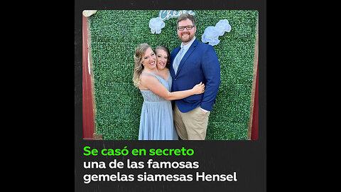 La gemela siamesa Abby Hensel se casó en secreto