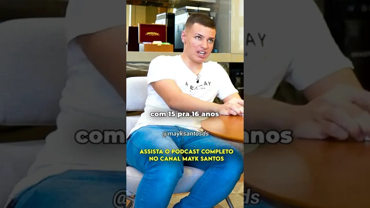 ESSE FOI O MOTIVO QUE EU LARGUEI A ESCOLA... [Samuel Boaventura] #shorts