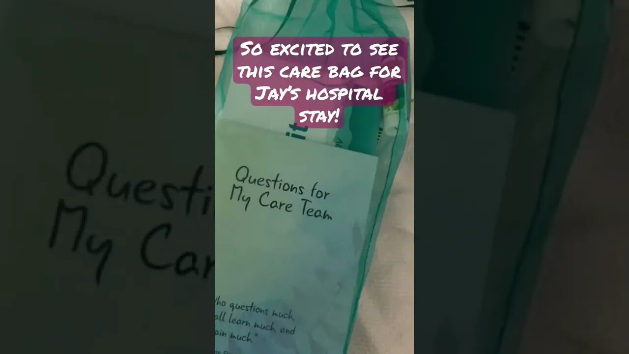 Hospital Care Bag | Comfort Items ❤️