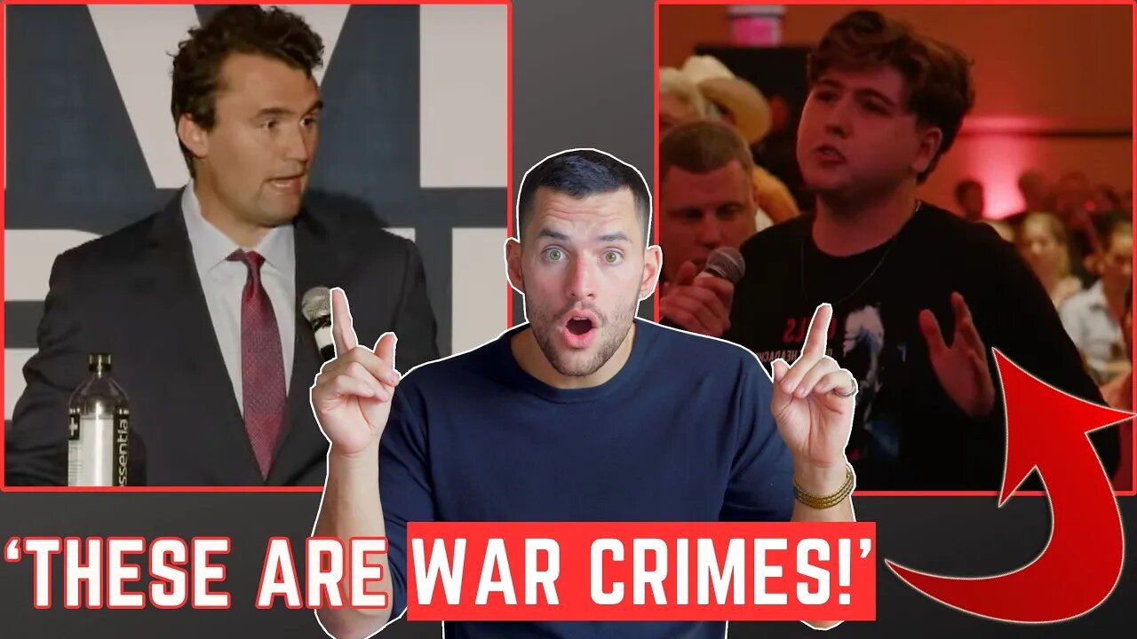 Charlie Kirk PRESSED By Students About Israel Palestine War