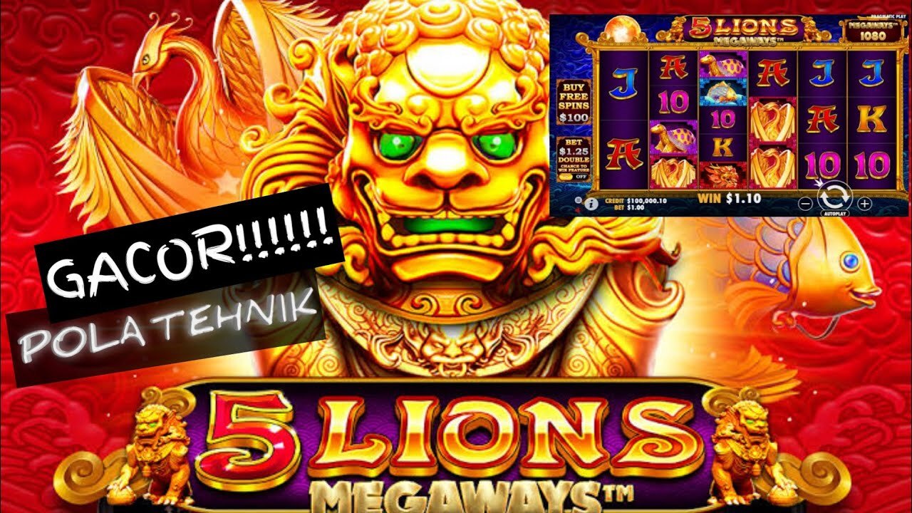 🏯 Temukan Kekuatan di 5 Lions Megaways™ Membawa Keberuntungan Asia ke WINSLOT 2024! 🌟