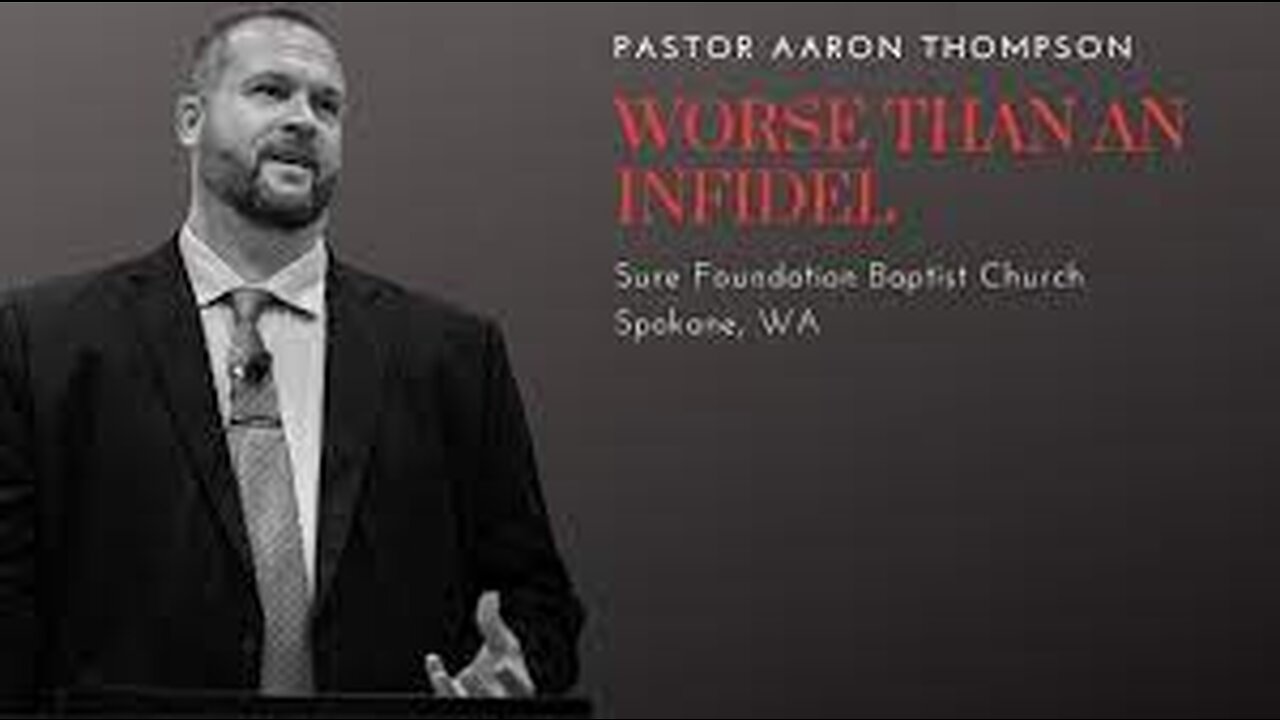 Worse than an Infidel _ Pastor Thompson