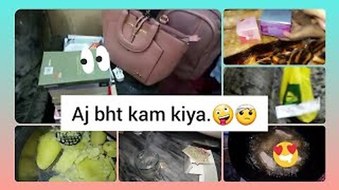 aj bht zada kam kiya🤕🤪|sbki favourite dish bnai| finally mera order agya|sidra.h vlogs