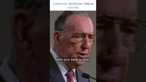 Derek Prince - Repent Means To Turn Everything To God - Christian Response Forum #repent #shorts