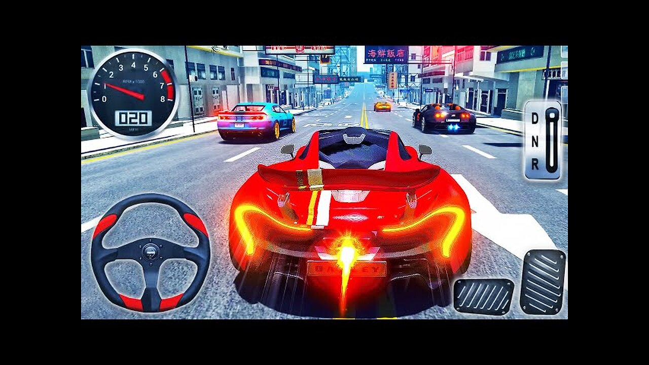 Impossible Car Stunts Driving - Sport Car Racing Simulator 2021 - Android GamePlay