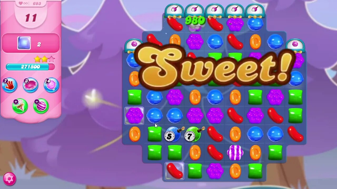 Candy Crush Saga Level 683
