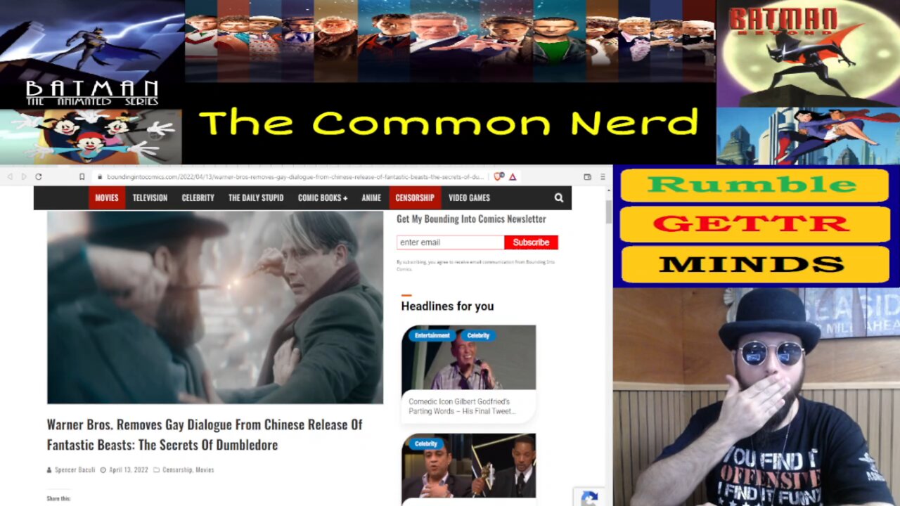 Say It Ain't So! Warner Brothers Edits Gay Out Of Harry Potter Movie Secrets Of Dumbledore
