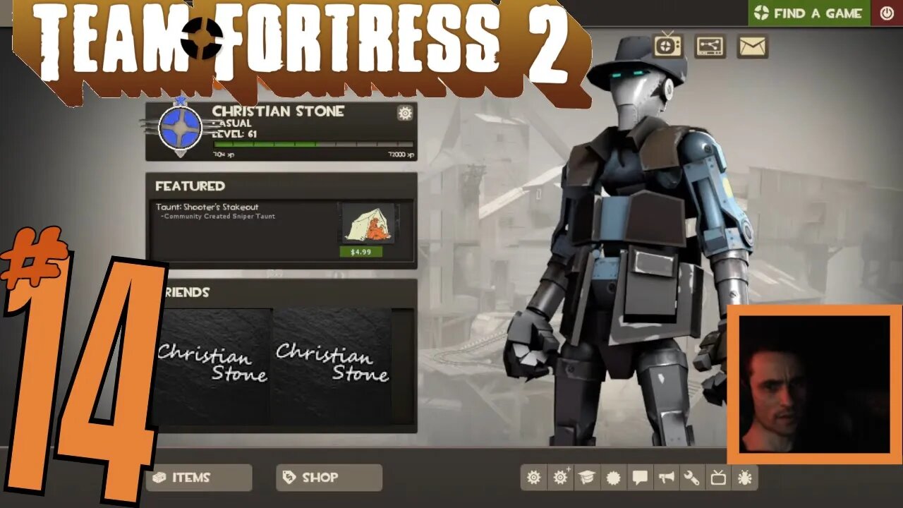 #14 Team Fortress 2! "Rocket Launcher!" Christian Stone LIVE!