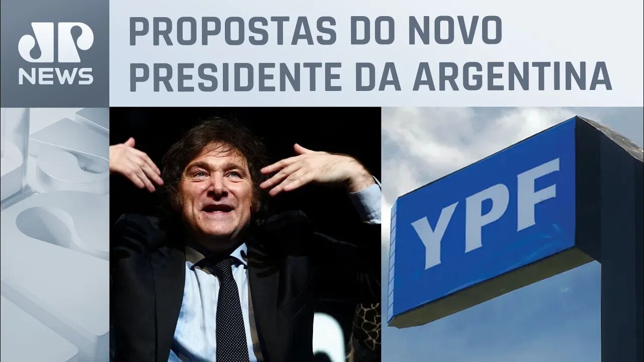 Entenda plano de Javier Milei para privatizar estatal de petróleo