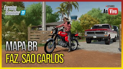 ▶️FS22 MAPA BRASILEIRO FAZENDA SÃO CARLOS FARMING SIMULATOR 22