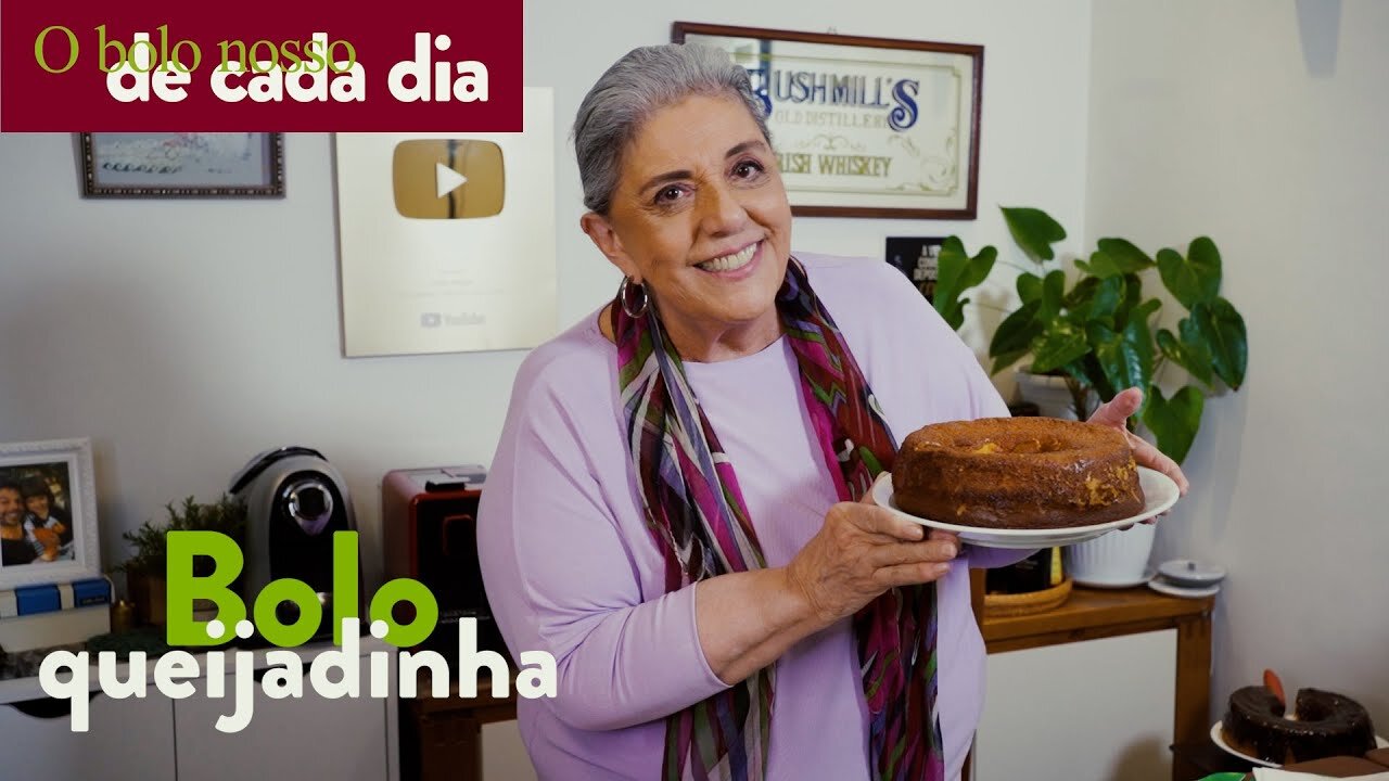 Bolo queijadinha: calda de açúcar para forrar a forma. Última receita desta temporada.