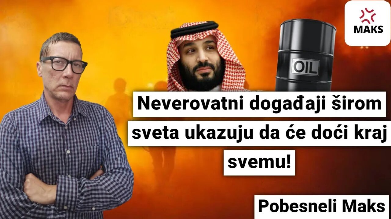 Neverovatni događaji širom sveta ukazuju da će doći kraj svemu!-Pobesneli Maks