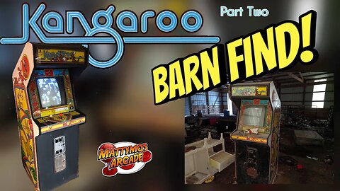 Barn Find Arcade Game Part 2. Atari Kangaroo