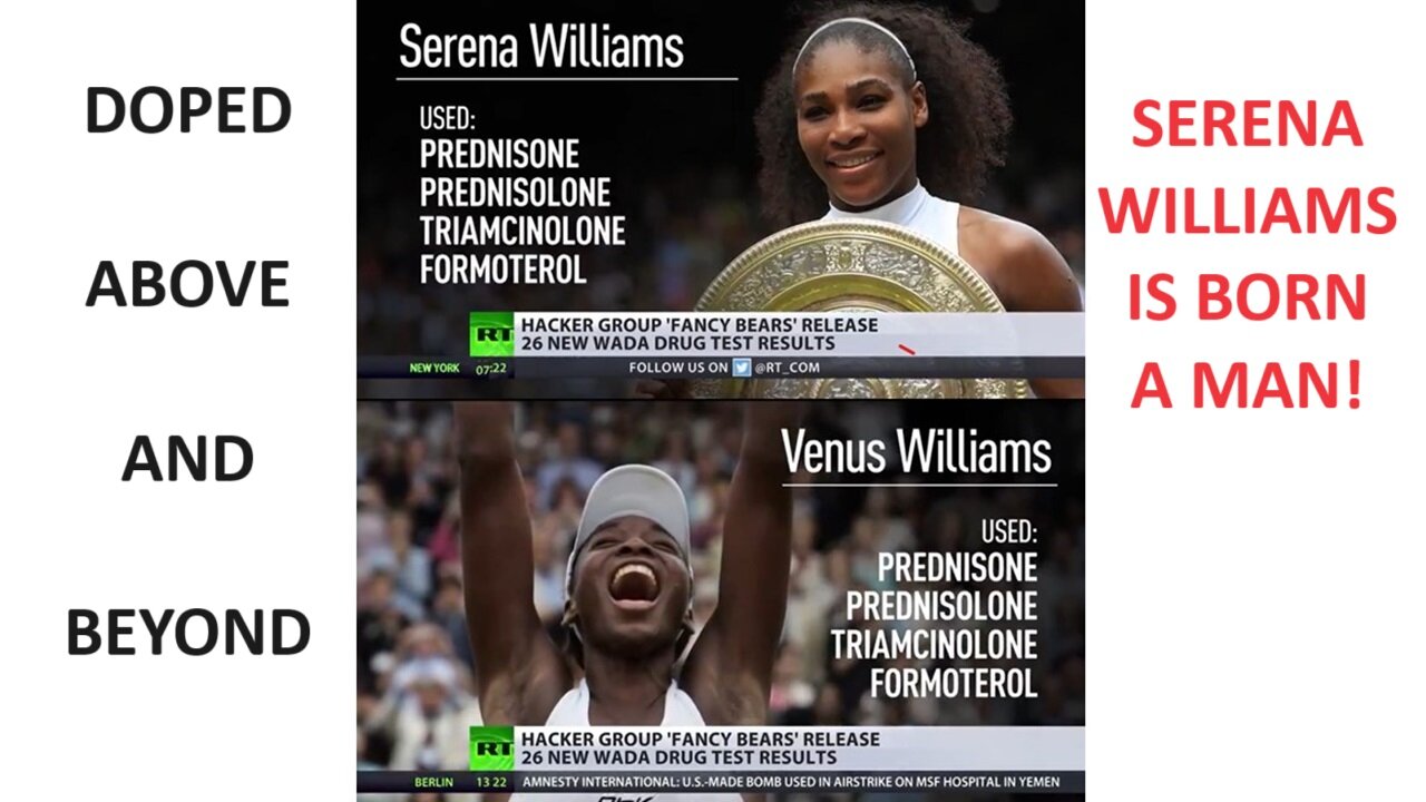 "Sisters" Williams, Simone Biles, Mo Farah, Others Use Heavy Duty Doping with WADA’s Permission