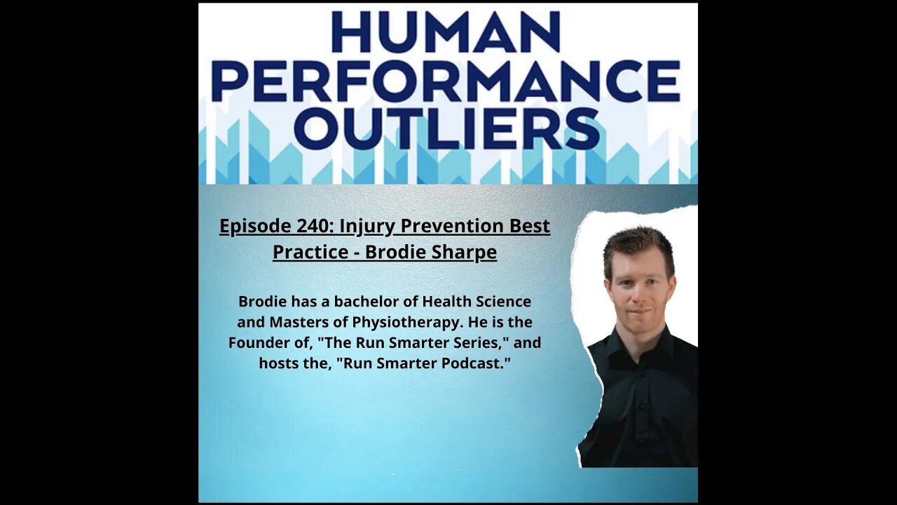 Injury Prevention Best Practice - Episode 240: Brodie Sharpe