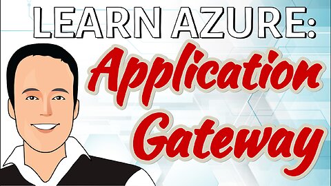 Using an Azure Application gateway