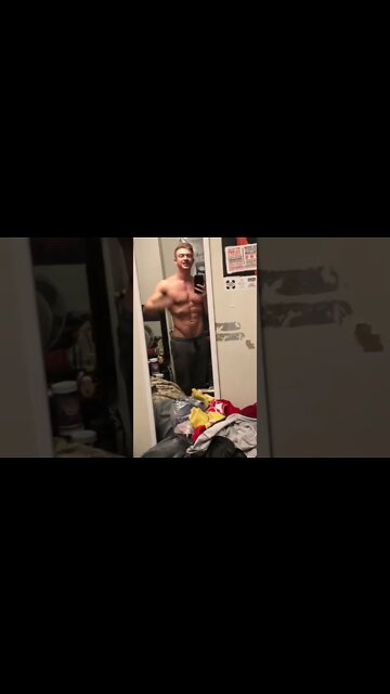 6 pack definition before bodybuilding competition.