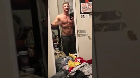 6 pack definition before bodybuilding competition.