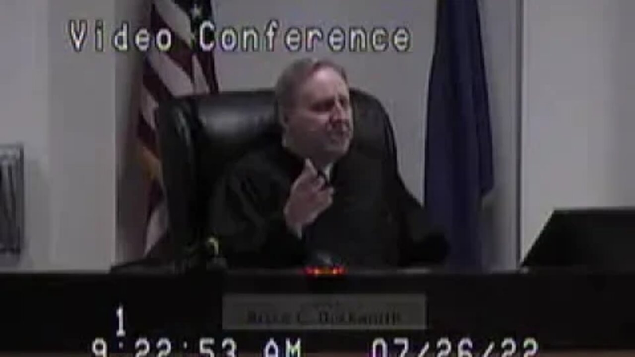 Robinson matter before Bryce L. Duckworth Clark County Family Court Judge 7.26.22