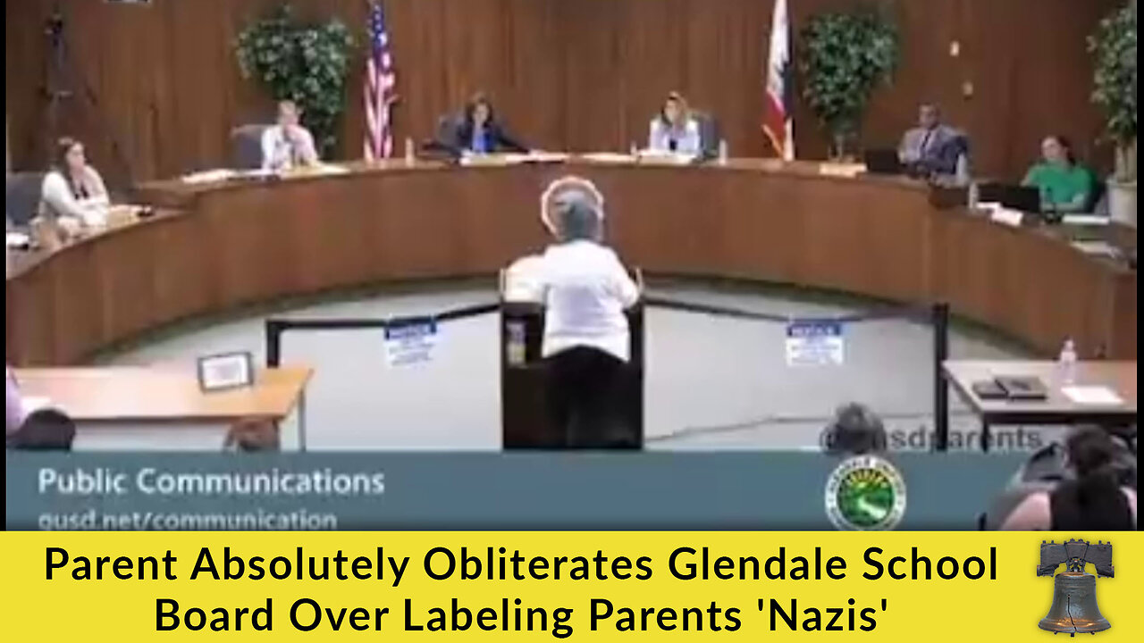 Parent Absolutely Obliterates Glendale School Board Over Labeling Parents 'Nazis'