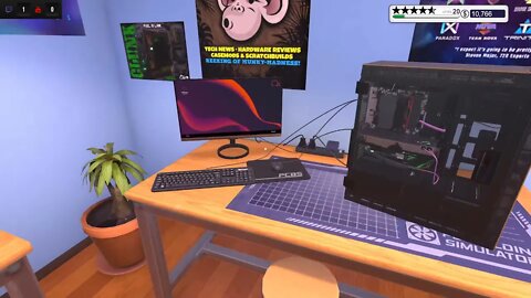 Playing PC Building Simulator Woohoo!