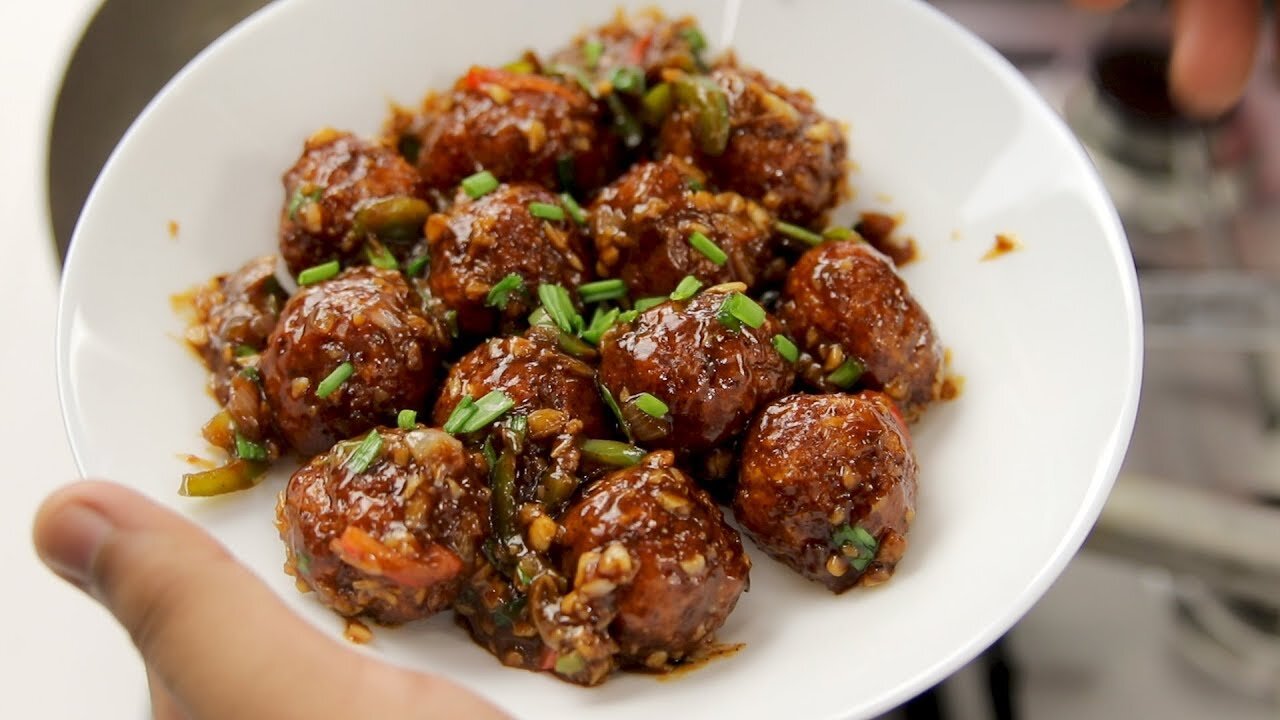 VEG MANCHURIAN MAKING | Fast Food Recipes | Veg Manchurian Recipe | Hyderabad | Street Food 2021