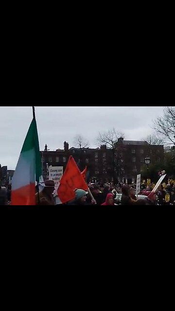 The Dumb Irish Think Their Protesting Against Immigration Will Stop It! (22nd Jan)