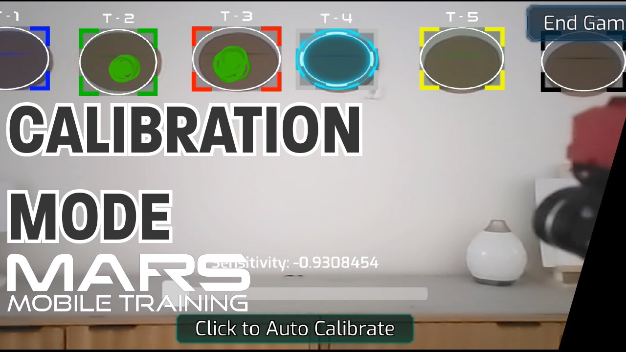 Dryfire Calibration Mode - MARS Mobile