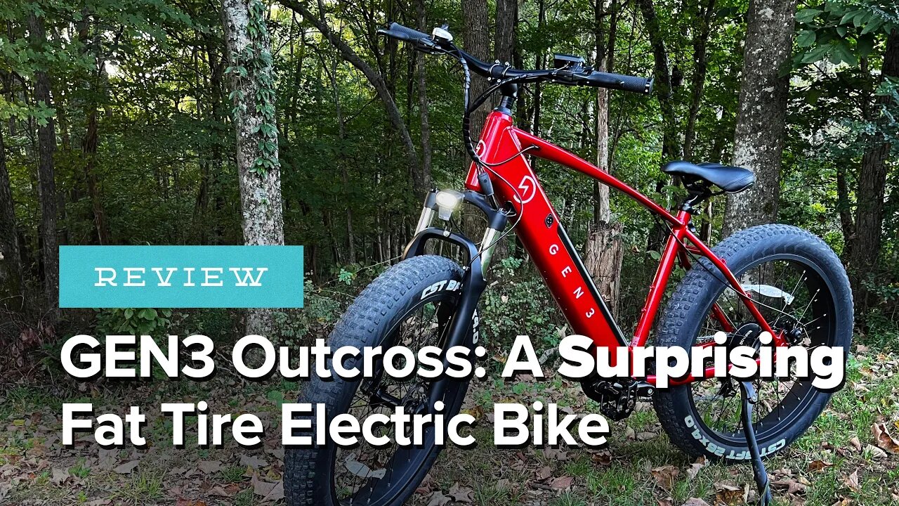 GEN3 Outcross Review: A Surprising Fat Tire Electric Bike!