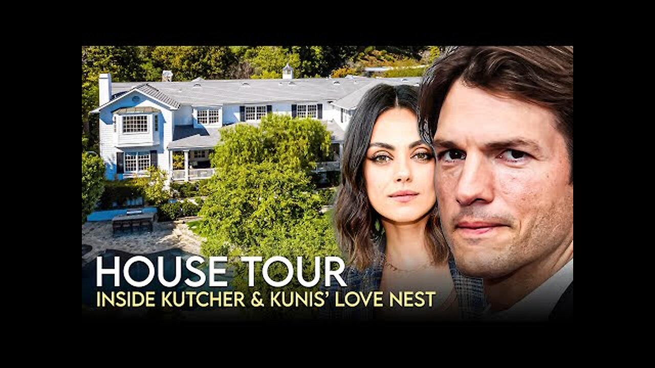 Ashton Kutcher & Mila Kunis - House Tour - $30 Million Los Angeles Mansion & More