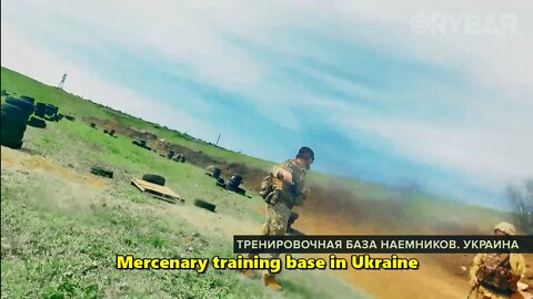 Footage from the helmet camera of demilitarized group of mercenaries in Ukraine