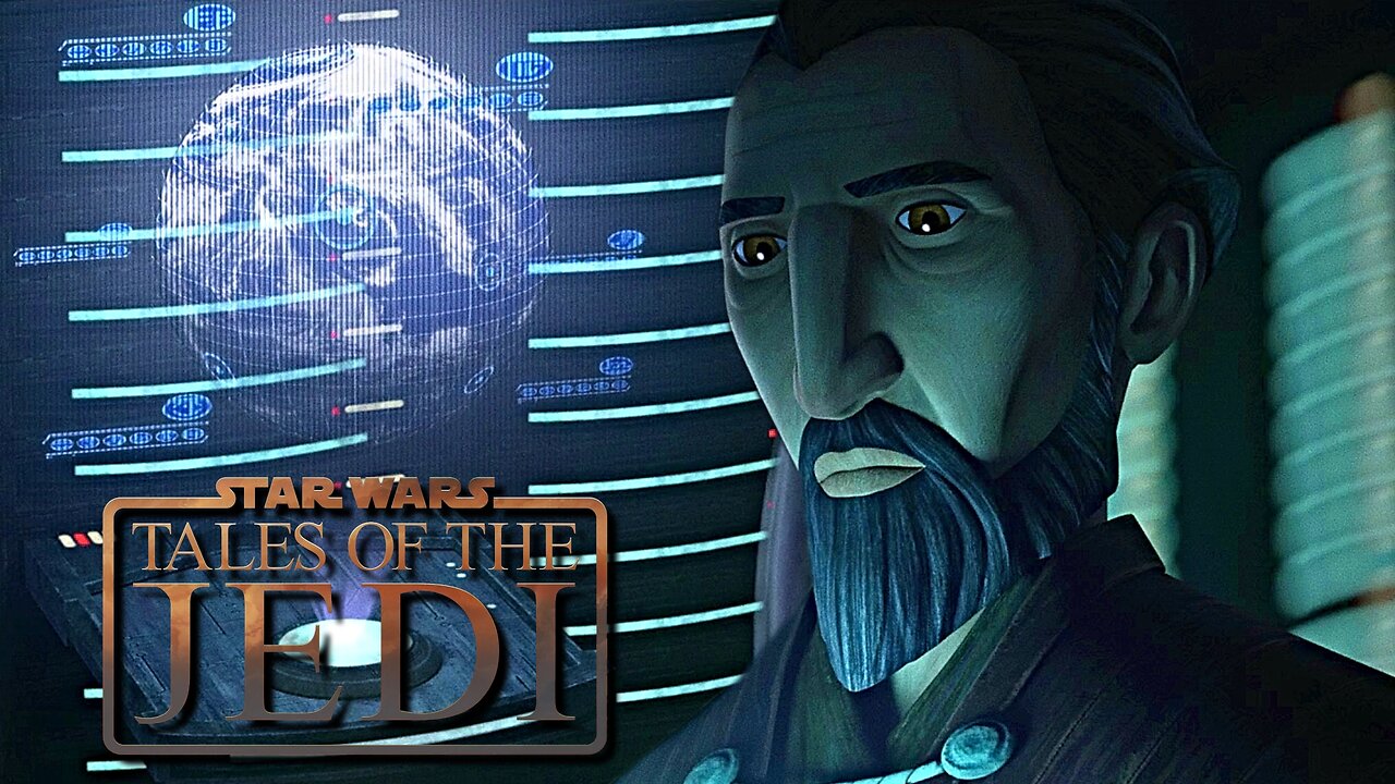 Count Dooku Deletes Kamino From The Jedi Archives Scene - Star Wars: Tales Of The Jedi