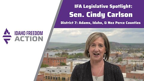 Legislative Spotlight: Sen. Cindy Carlson