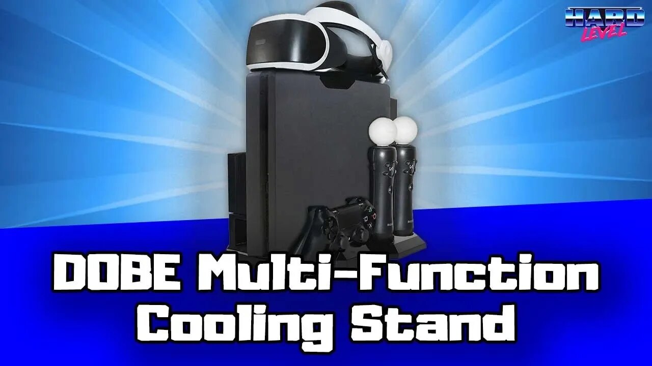 Unboxing e Review - PS4 Multi-Function Cooling Stand! Suporte vertical e carregador de controles!